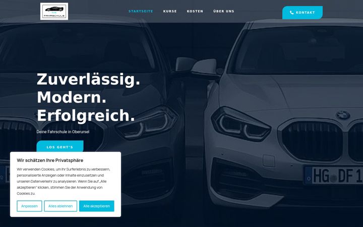 Screenshot of die-fahrschule-oberursel.de