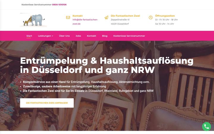 Capture d'écran de die-fantastischen-zwei.de