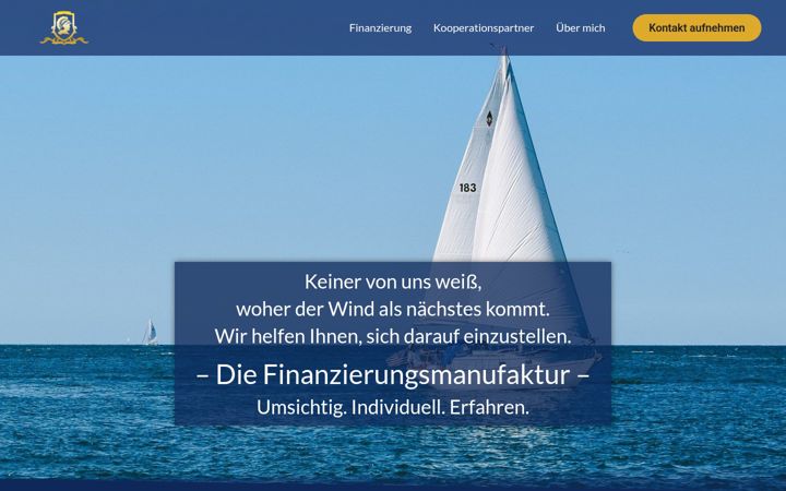 Screenshot of die-finanzierungsmanufaktur.de