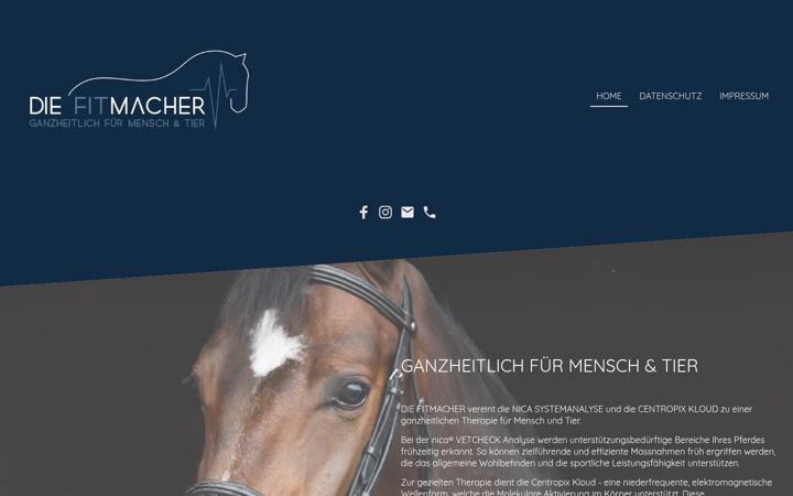 Screenshot of die-fitmacher.eu