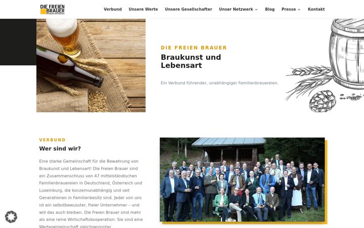 Screenshot of die-freien-brauer.com