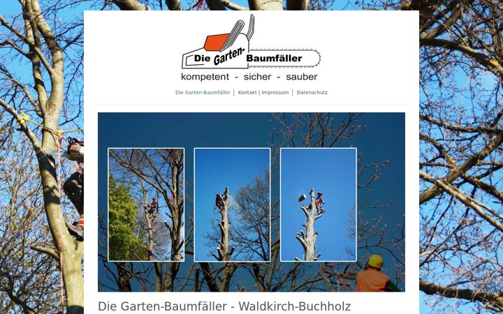 Screenshot di die-garten-baumfaeller.de