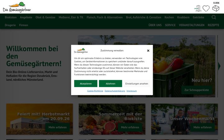 Screenshot of die-gemuesegaertner.de