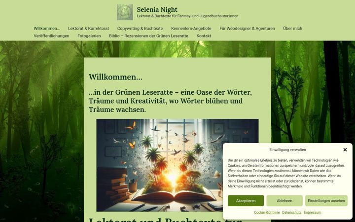 Screenshot of die-gruene-leseratte.de