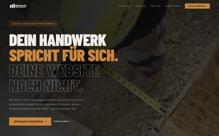 Screenshot of die-handwerksmanufaktur.de