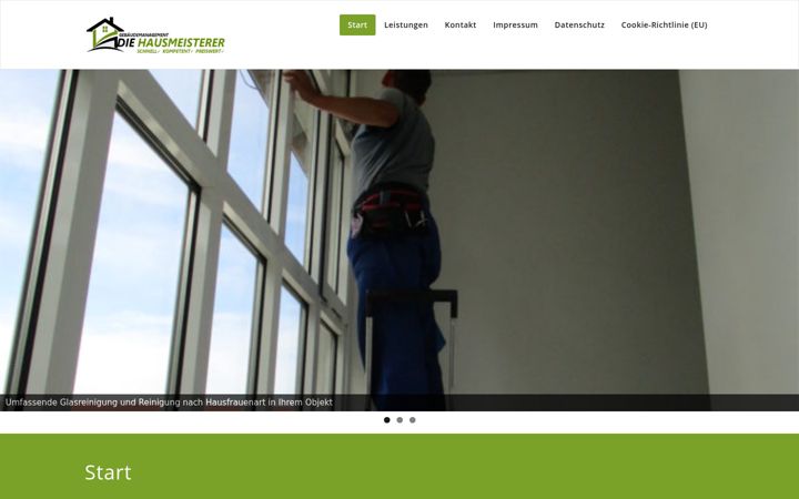 Screenshot of die-hausmeisterer.de