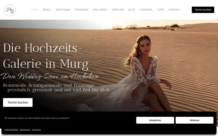 Screenshot of die-hochzeits-galerie.ch