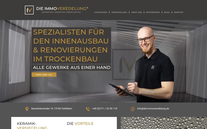 Screenshot of die-immoveredelung.de