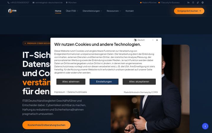 Screenshot of die-itsicherheitsberater.de