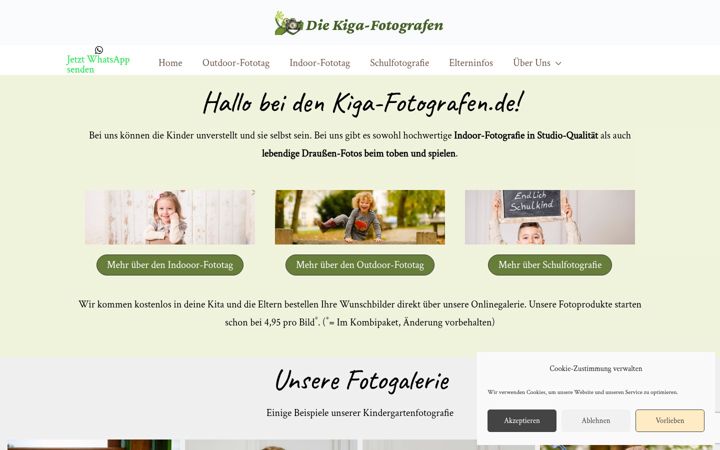 Zrzut ekranu die-kigafotografen.de