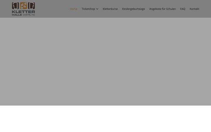 Screenshot of die-kletterhalle.de