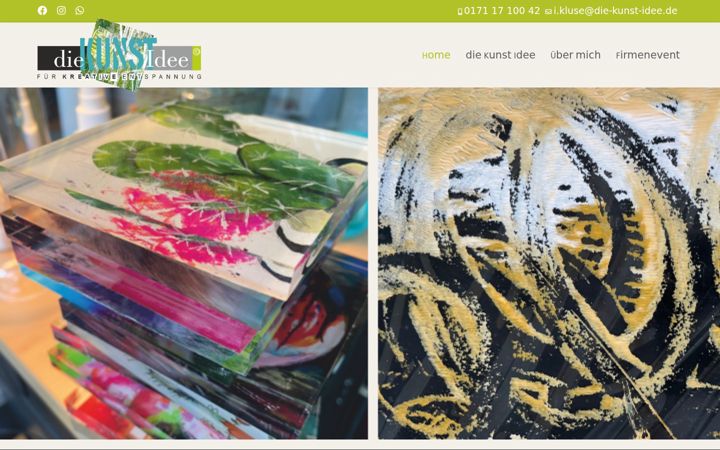 Screenshot of die-kunst-idee.de