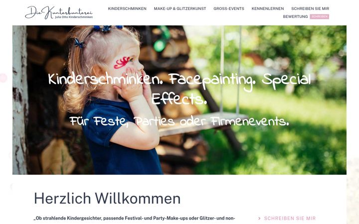 Zrzut ekranu die-kunterbunterei.de