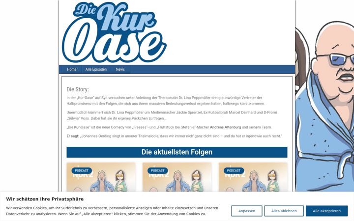 Screenshot of die-kur-oase.2ix.de