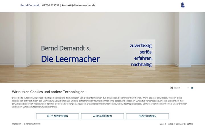 Screenshot of die-leermacher.de