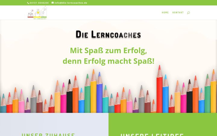 Ekraanipilt saidist die-lerncoaches.de