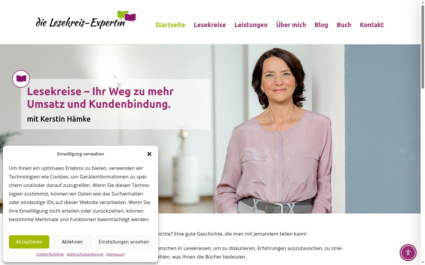 Sutikimo reklamjuostės, rodytos prieš bet kokią sąveiką, ekrano kopija
