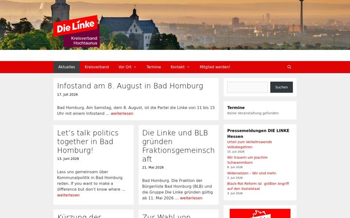 Screenshot του die-linke-htk.de