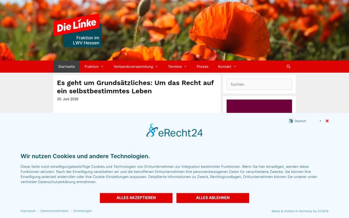 Screenshot του die-linke-im-lwv-hessen.de