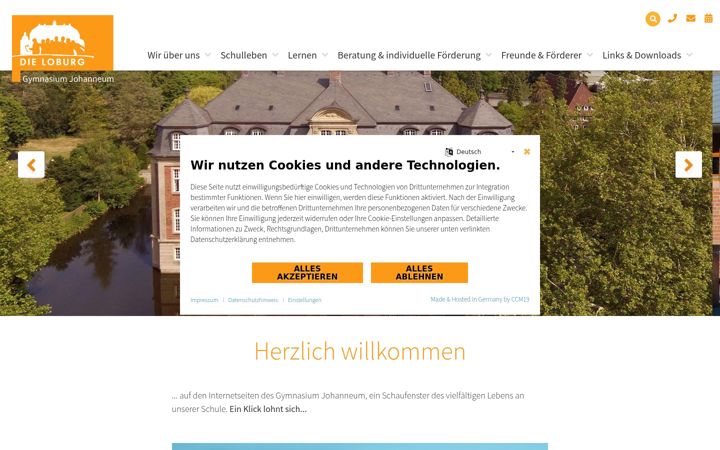 Screenshot του die-loburg.de