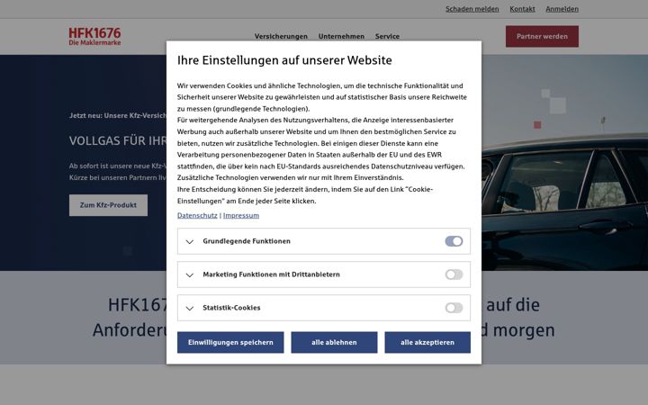 Screenshot του die-maklermarke.de