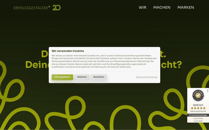 Screenshot του die-marketing-formel.de