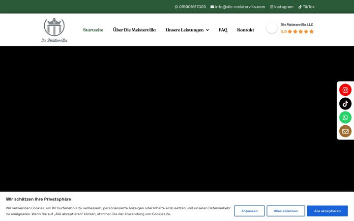 Screenshot of die-meistervilla.com