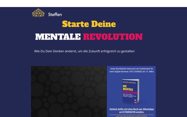 Screenshot von die-mentale-revolution.de