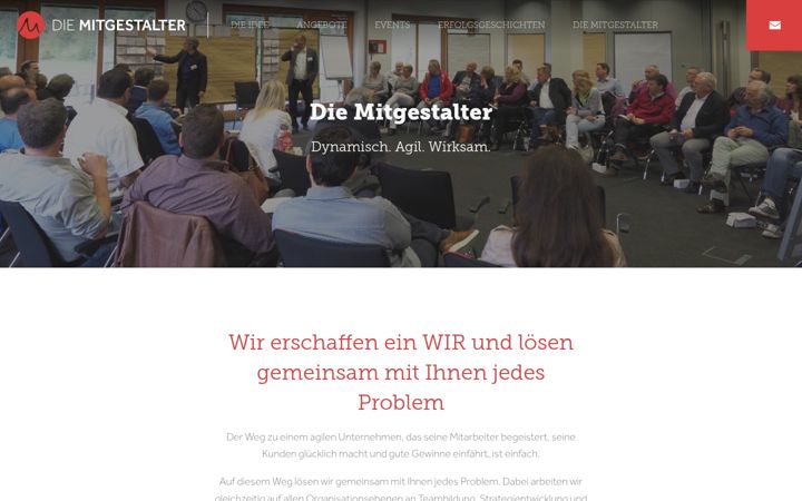 Screenshot of die-mitgestalter.com