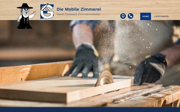Screenshot von die-mobile-zimmerei.de