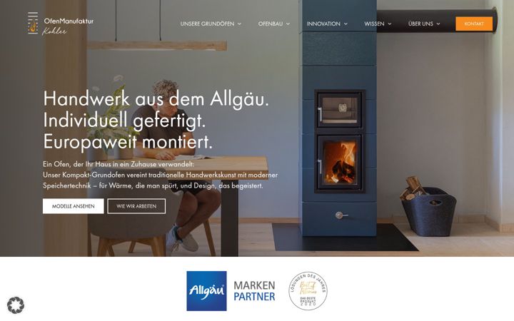 Screenshot di die-ofen-manufaktur.de