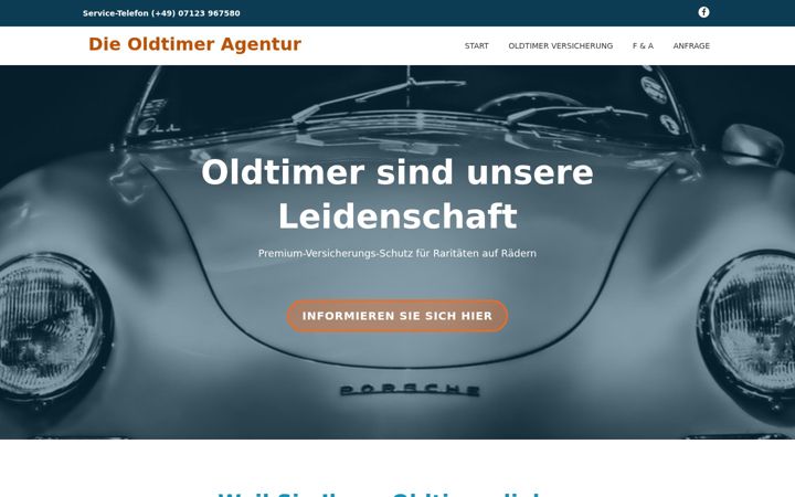 Screenshot of die-oldtimer-agentur.de