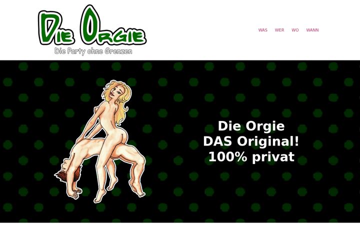 Screenshot of die-orgie.de