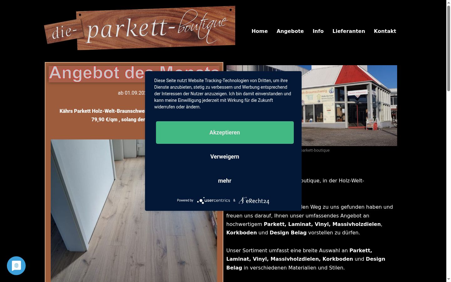Sutikimo reklamjuostės, rodytos prieš bet kokią sąveiką, ekrano kopija