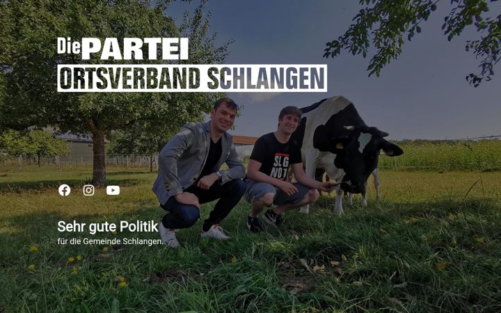 Képernyőkép: die-partei-schlangen.de