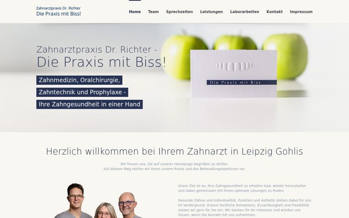 Screenshot of die-praxis-mit-biss.de