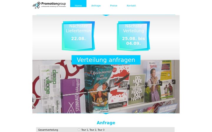 Screenshot of die-promotiongroup.de