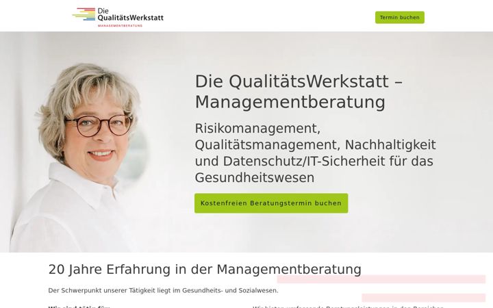 Screenshot of die-qualitaetswerkstatt.de