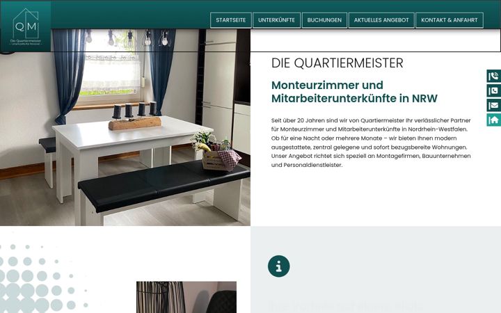 Screenshot of die-quartiermeister.de