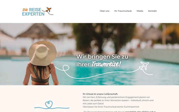 Screenshot von die-reiseexperten.de