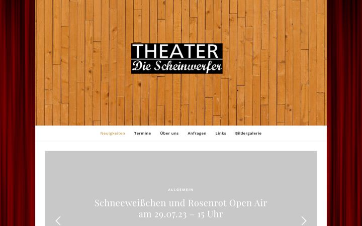 Ekrano kopija die-scheinwerfer.de