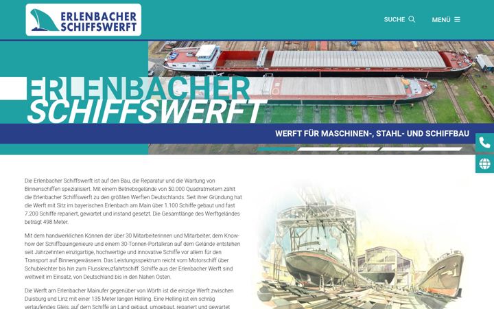 Screenshot of die-schiffswerft.com