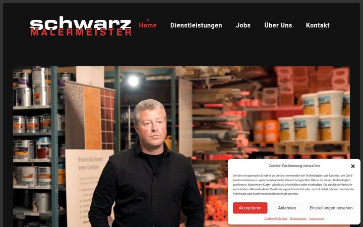 Ekrano kopija die-schwarzmaler.de