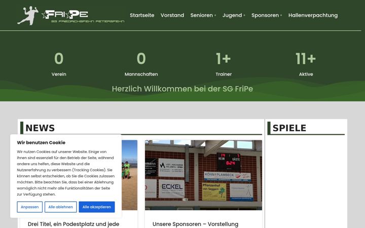 Screenshot of die-sg.de