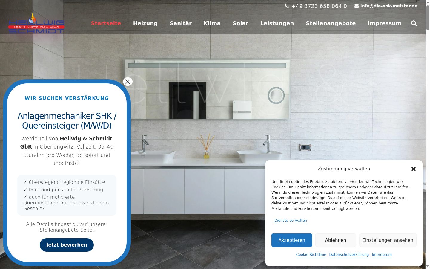 Sutikimo reklamjuostės, rodytos prieš bet kokią sąveiką, ekrano kopija