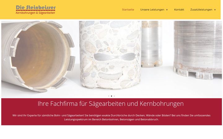 Screenshot of die-steinbeisser.de