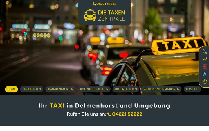 Screenshot of die-taxenzentrale.de