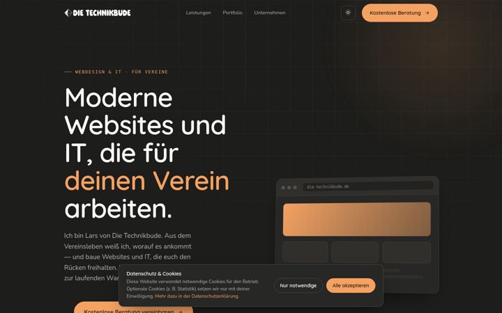 Zrzut ekranu die-technikbude.de