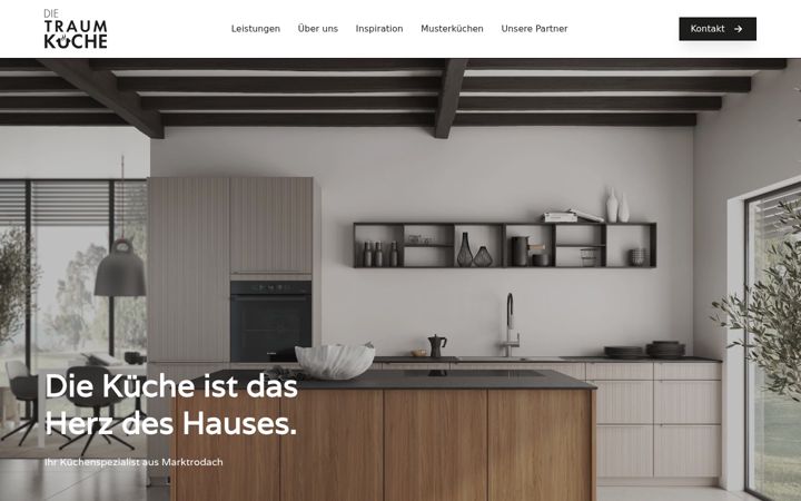 Ekrano kopija die-traumkueche.de