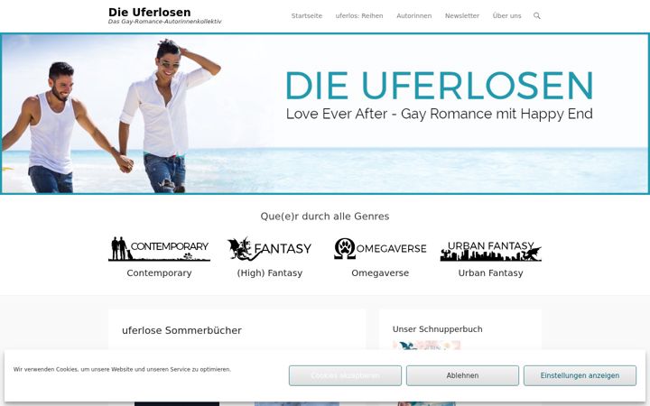 Screenshot of die-uferlosen.de